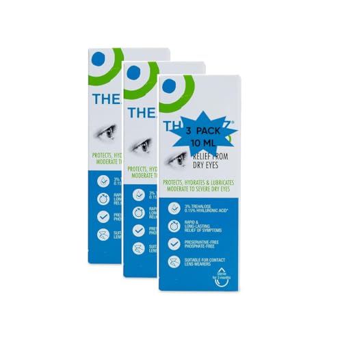 Triple Pack - Duo Optic Drops 10ml for Rapid & Long Lasting Relief for Dry Optic - 3 Pack