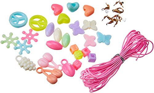 Miçanga Colorida Bijuteria Iniciante Pulseira Colar Brinco Chaveiro Kit