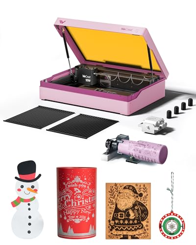 WECREAT Vista 10W Laser Engraving Machine with 9-in 1 Rotary,