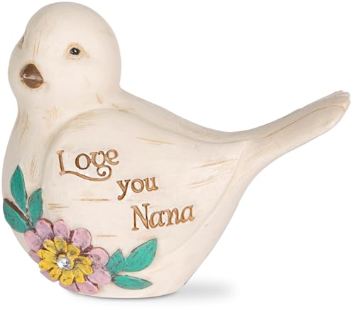 Pavilion Gift Company 41072 Love You Nana Bird Figurine, 2-1/2 x 2', White