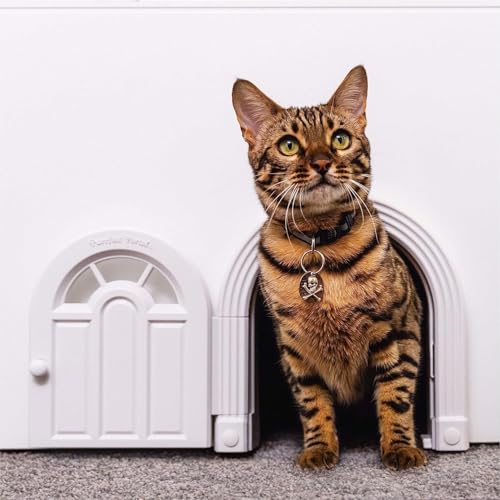 Purrfect Portal Meow Manor® Cat Door Interior Door - No-Flap,