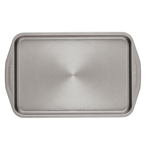 Circulon Total Bakeware Set Nonstick Cookie Baking Sheets, 2 Piece, Gray