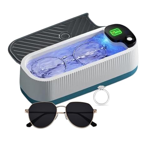Limpiador Ultrasónico Ultrasonidos Limpieza 330ml 45KHz 3 Funciones de Tiempo Ultrasonic Cleaner Portátil Limpiador Ultrasónico Mini Limpiador Ultrasonido Ideal para Gafas Relojes Joyas Dentaduras Limpiador Ultrasónico Ultrasonidos Limpieza 330ml 45KHz 3 Funciones de Tiempo Ultrasonic Cleaner Portátil Limpiador Ultrasónico Mini Limpiador Ultrasonido Ideal para Gafas Relojes Joyas Dentaduras