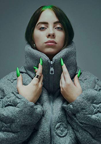 Póster de Billie Eilish Vogue Cantante, modelo de pared, A4 Cover
