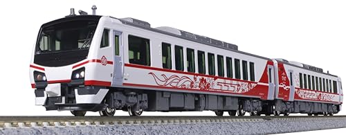 KATO N Gauge HB-E300 Series "Hinabi" 2-Car Set 10-1917 Railway Model Diesel Car by Kato - Used condition - US$92.11