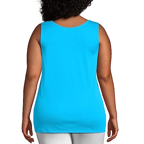 Just My Size Women's Plus-Size Cooldri Performance Scoopneck Tank Top