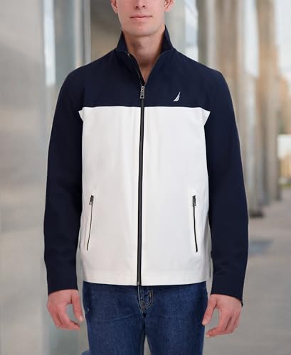 Image of Nautica Men's Golf Jacket - Casual Wear Windbreaker Jacket, Regular, Big & Tall Sizes