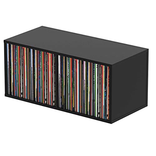 Glorious Record Box black 230 – peut contenir jusqu’à 230 disques de 12 pouces, avec paroi de séparation, empilable avec… - Les Beatles, Paul McCartney, John Lennon, RIngo Starr, George Harrison Glorious Record Box black 230 - peut contenir jusqu'à 230 disques de 12 pouces, avec paroi de séparation, empilable avec…