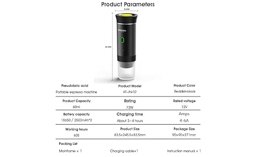 Omana 3-in-1 Portable Electric Mini Coffee Maker Compatible with Nespresso & Dolce Gusto Capsules - Ideal for Travel & Outdoor Espresso - Image 6