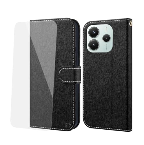 NP-Caser Funda para Xiaomi Redmi Note 14 5G/Poco M7 Pro 5G - Fundas de Piel de Primera Calidad | Cierre Magnético | Funda Libro Carcasa Compatible con Xiaomi Redmi Note 14 5G/Poco M7 Pro 5G