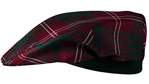 Casquette plate motif tartan pour vos balades élégantes en automne