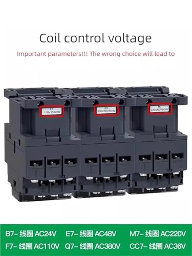 Contacteur triphasé 50/60Hz LC1D25 commande 110V alternative pour armoire électrique - 3