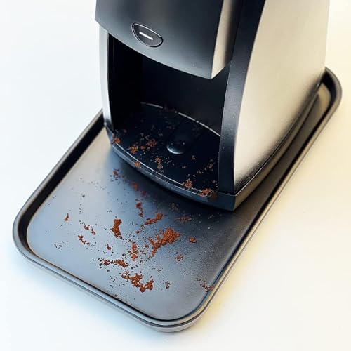 Image of Coffee Grinder Tray for Baratza Encore Esp, Sturdy Non-slip Base Compatible with Baratza Encore Coffee Grinder (Black)