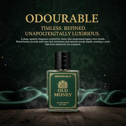 Image of OLD MONEY Perfume for Men | Luxury Boozy Sweet Scent | Long Lasting Party & Night Wear Fragrance | Rich Premium Masculine Aroma | 50ml