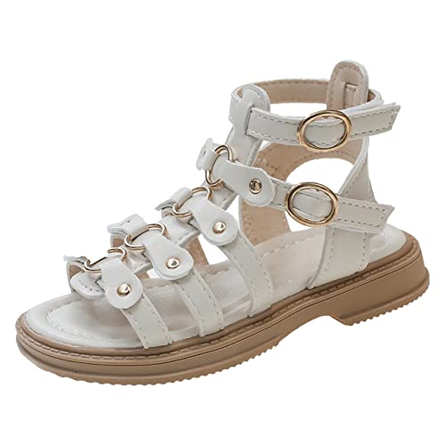 Infant Baby Girls Sandals High Tops Open Toe Princess Shoes Summer 𝗦hackle Dress First Shoes