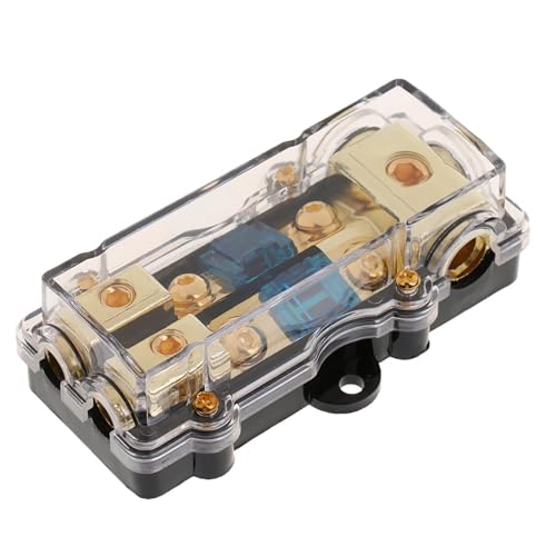 REGVLMJYI Car Audio Fuse Holder Power Distribution Block Electronic Parts Waterproof
