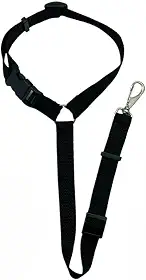 ‌Cinto De SegurançA Para CãEs - AjustáVel Universal Para Carros Com Encosto De CabeçA, Anti-Escape Para CãEs Pequenos E MéDios,Material Resistente