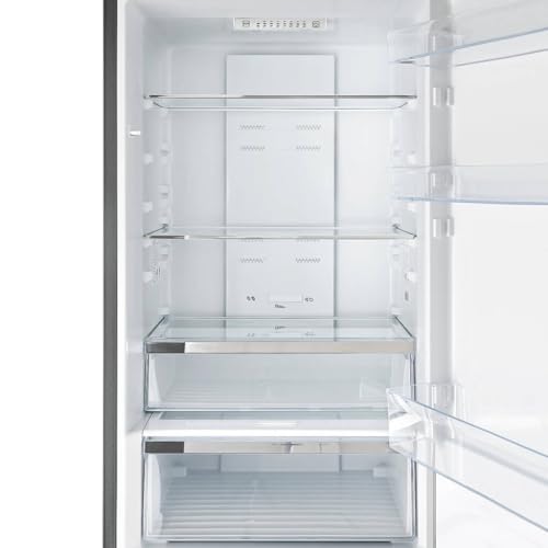 Forno FFFFD1778-24RS Guardia 23.4 Inch Frost Free Refrigerator With Touch Control & Led - 10.8 Cu.Ft Bottom Freezer Refrigerator thumb #3
