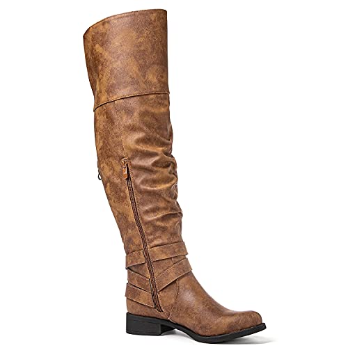 GLOBALWIN Women's Over The Knee Thigh High Boots3