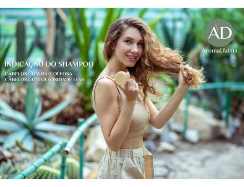 Shampoo em Barra Para Cabelos Oleosos 100% Natural, Vegetal e Feito à Mão | Elaborado No Processo a