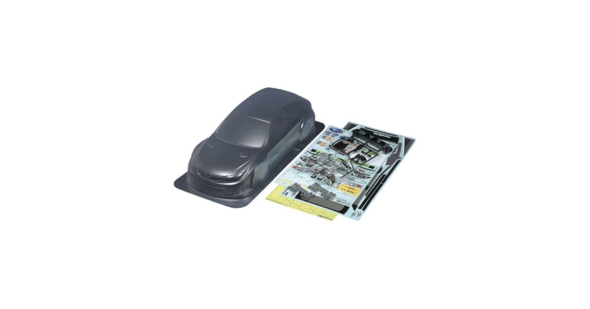 Amazon.com: Tamiya Subaru Impreza RC Body Set : Toys & Games