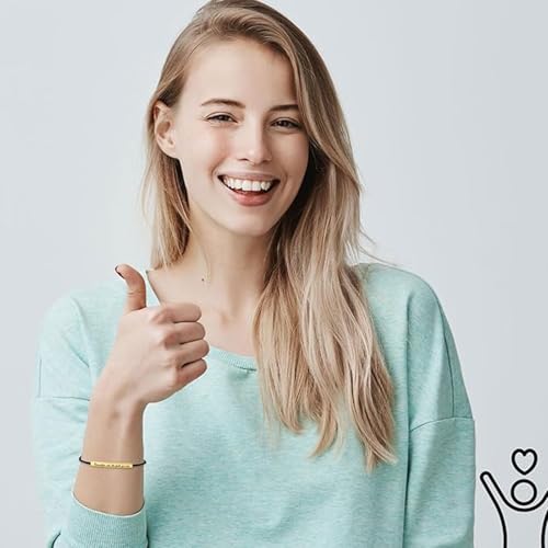 Dont Let the Hard Days Win Bracelet for Women Engraved Bracelets for Women Stainless Steel Serenity Prayer Bracelet Inspirational Bracelet for Women Men Inspirational Jewelry Gifts2