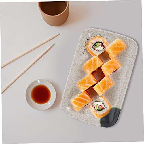 Platos rectangulares para sushi Garneck pack 2 piezas miniatura 3