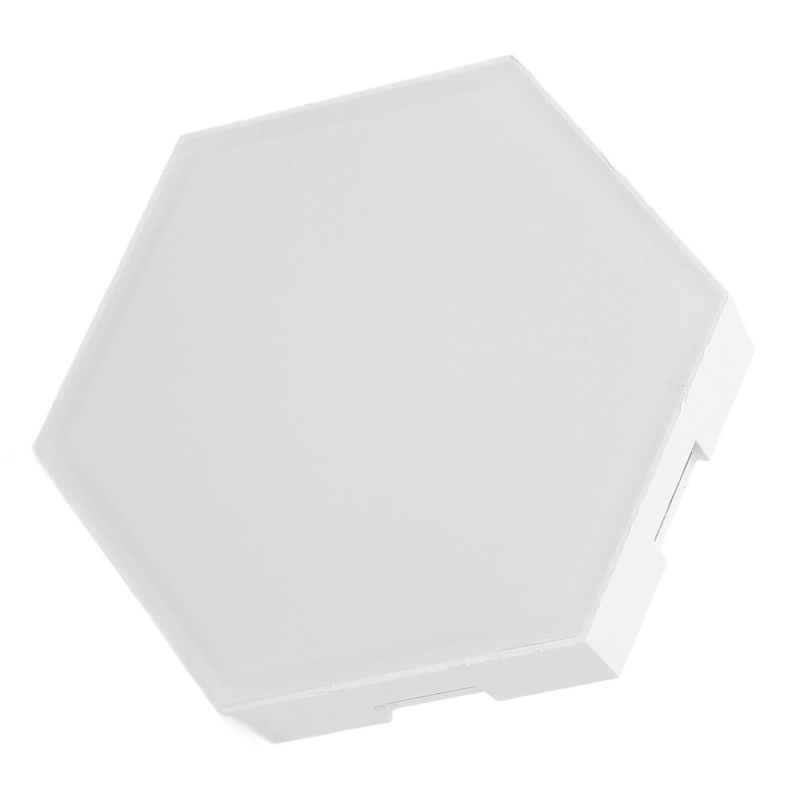 Eujgoov Applique Murale Hexagonale, Panneau Intelligent LED RVB avec Commande Vocale et Synchronisation Musicale, pour la Décoration de la Pièce et les Fêtes