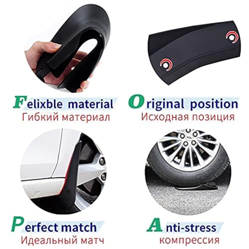 Bavettes de protection pour Malibu 2016-2018 protège-boue noir