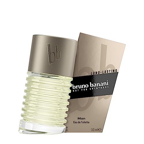 bruno banani Man – Eau de Toilette Natural Spray – Herb-aromatisches Herren Parfüm – 1 er Pack (1 x 50ml)