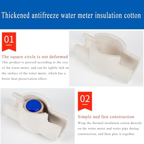 Protection antigel pour canalisations et compteur d'eau de jardin - 3