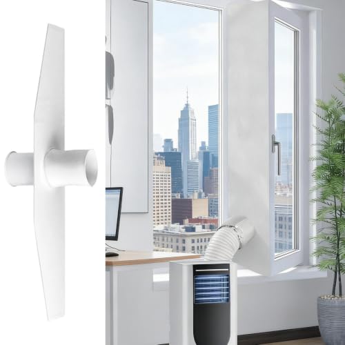 Kit de ventilación de ventana de AC portátil con panel de junta de apertura para el hogar 5