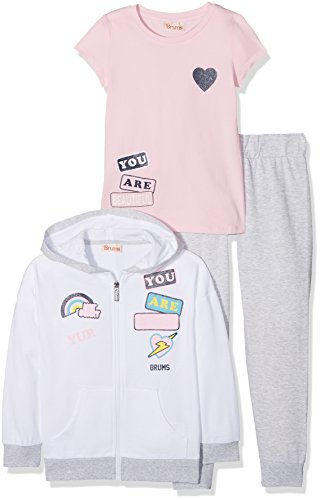 Brums 181BGEP001 Tuta, Bianco (Optical White 01