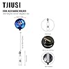 Anime Lanyard with Retractable Badge Reel and Cool Blue ID Badge Holder(with Anime Style Keychain) 4PCS Set Swivel Clip Alligator Clip for Nurses Student Teacher Women Men - Image 5