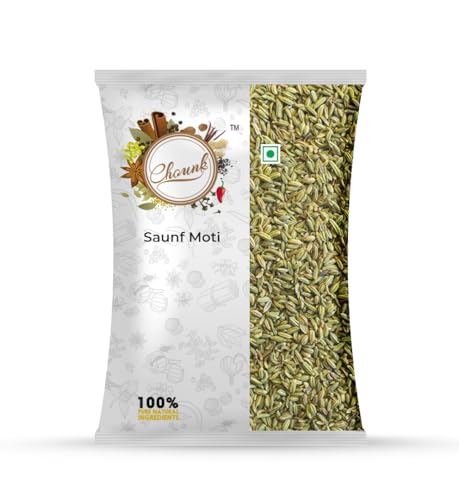 Image of Chounk Premium Whole Fennel Sauff Seeds - 1kg | Natural Big Fennel Seeds | Moti Saunf with No Preservatives & No Additives | Fresh and Natural Badishep Sompu Variyali | Mouri Saunf