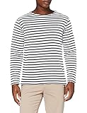 marine schiffstypen Seit 1938 Armor Lux Herren Marinière Houat Héritage Homme T-Shirt, Mehrfarbig (400 Weiß/Navire 400/Weiß/Schiff), M
