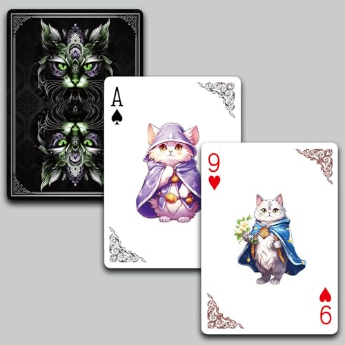 Baraja de Poker The World of Cats con 54 Cartas miniatura 3