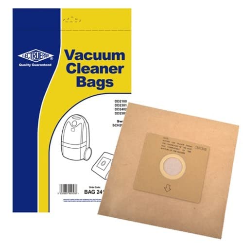 Electruepart Vacuum Dust Bags for Dirt Devil DD2100/2301/2402/2500 (Pack of 5)