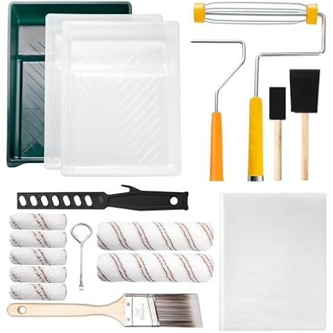 Mister Rui 18pcs Paint Roller Kit Cover