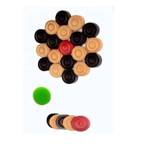 Triplc Moolyavaan Products 24 Carrom Coins,(Carrom Goti) With 1 Striker Carrom Board Game Accessories (Pack Of 2) (B08SY8H2BQ) Amazon Price History, Amazon Price Tracker
