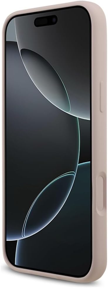 CG MOBILE Karl Lagerfeld Silicone Ring "Karl & Choupette" Compatible with MagSafe Case for iPhone 17 Pro Max (Pink)