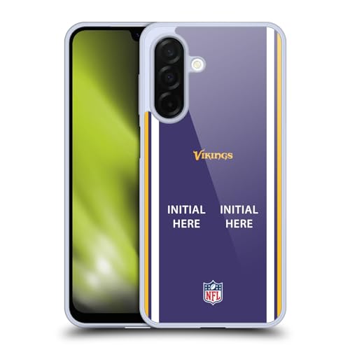 Coque Samsung Galaxy A26 5G personnalisable NFL Vikings et étui de protection rigide en gel