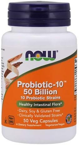Probiotic-10™ 50 Billion - 50 Veg Capsules (Pack of 3 Bottles)