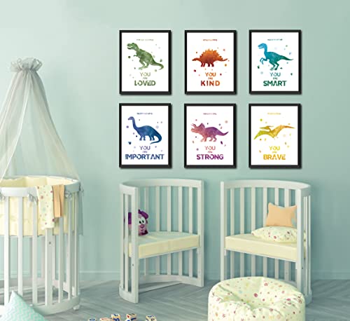 Chenjingling Inspiring Of Watercolor Dinosaur Poster thumb #2