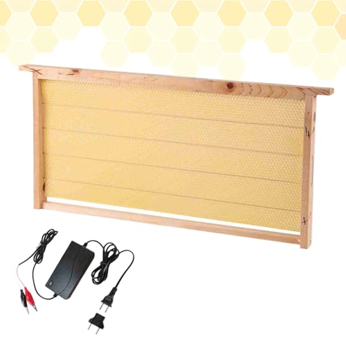 lvifloae Beehive Electric Embedder Heizgerät 60 W Wax Foundation Wire Embedder für die Bienenhaltung Bienenstock-Installationsausrüstung für Imker-Tool Embedder Beehive