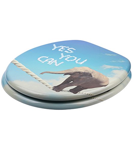 Sanilo Soft Close Toilet Seat, Wide Choice of New Toilet Seats, Stable Hinges, Easy to Mount (Yes You Can) - Image 3