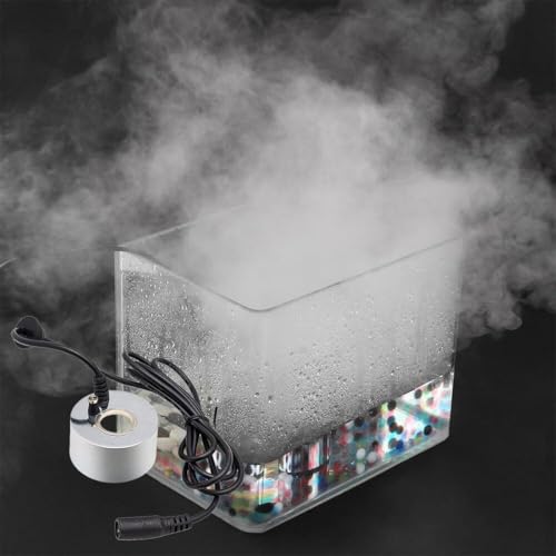 Ultraschall Nebelmacher,Ultraschall Vernebler,Ultraschall Nebler,Nebler ultraschall Vernebler,Ultrasonic Fog Maker,Ultraschall Nebelmacher Fogger,für Springbrunnen,Aquarium,Nebelkapazität 400 Ml/H