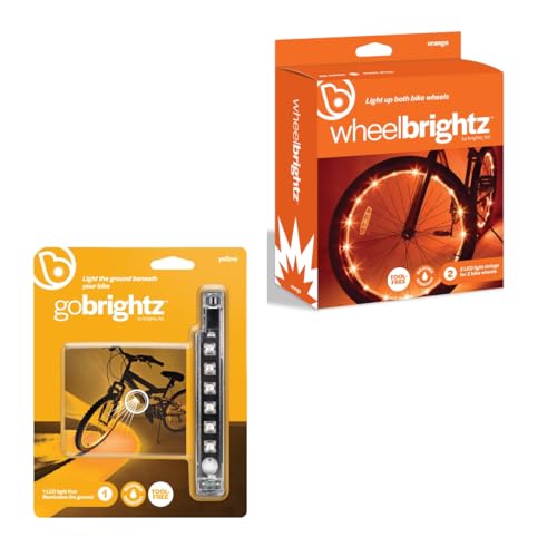 Brightz LED Bike Light Bundle – Includes GoBrightz LED Bike