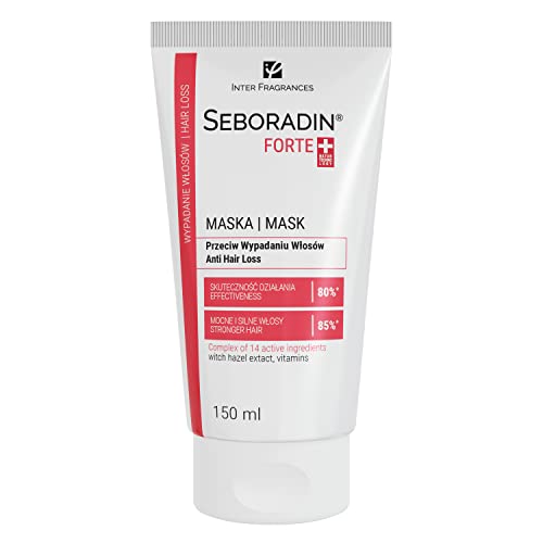 Seboradin Perdita Di Capelli E Diradamento Premium Maschera Trattamento. Per Uomini E Donne Con Vitamine Ed Estratti Naturali Per L'Ispessimento E La 