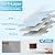 Art3d 10-Pack Heavy-Duty Peel and Stick Backsplash, 12 x 12 Inch Vinyl Seaglass Subway Design Stick on Wall Tile for Kitchen Living Room Home Decor, Aqua Blue
